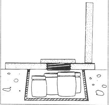 croquis de caveau